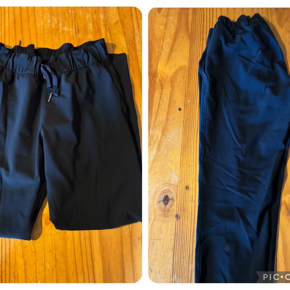 lululemon athletica Black Straight Leg Pants